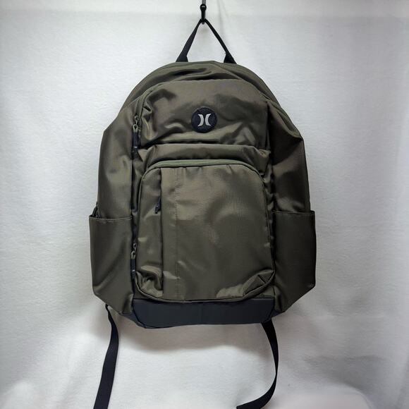 New Hurley Rider Backpack - Army Green - Perfect Gift! - Picture 1 of 13